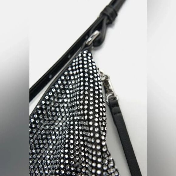 ZARA SPARKLY SHOULDER BAG - Picture 11 of 11